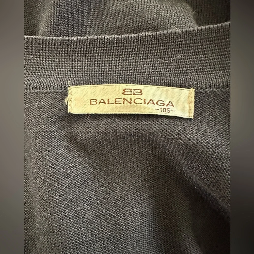Balenciaga Plaid Men’s Golf Cardigan